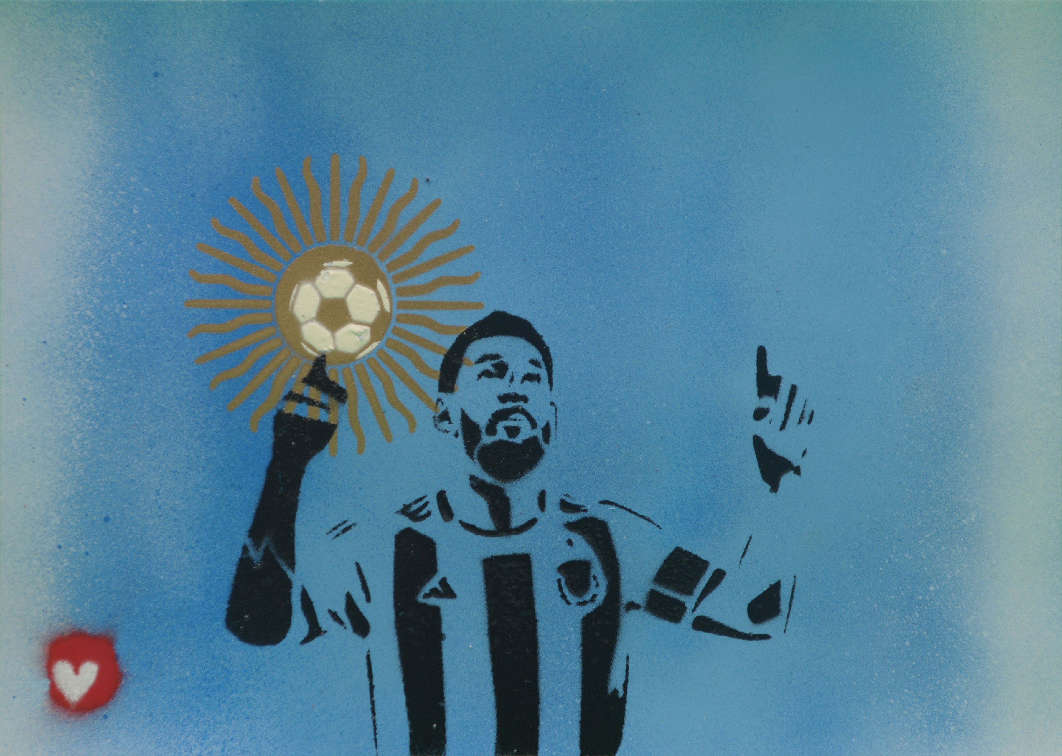 Argentina — Messi — the handmade original
